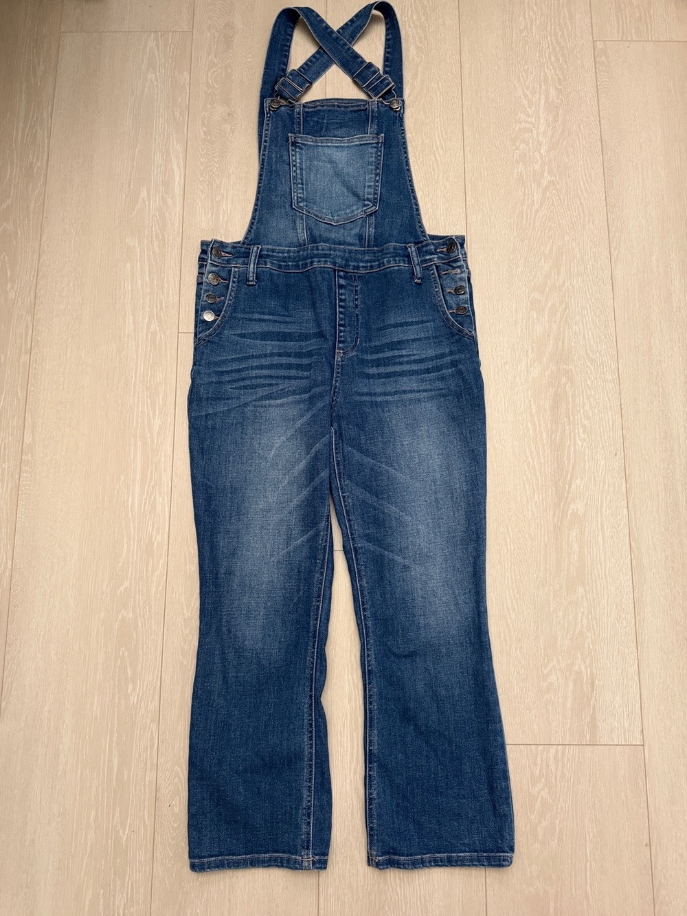 Cello Dark Blue Denim Women’s Overalls
